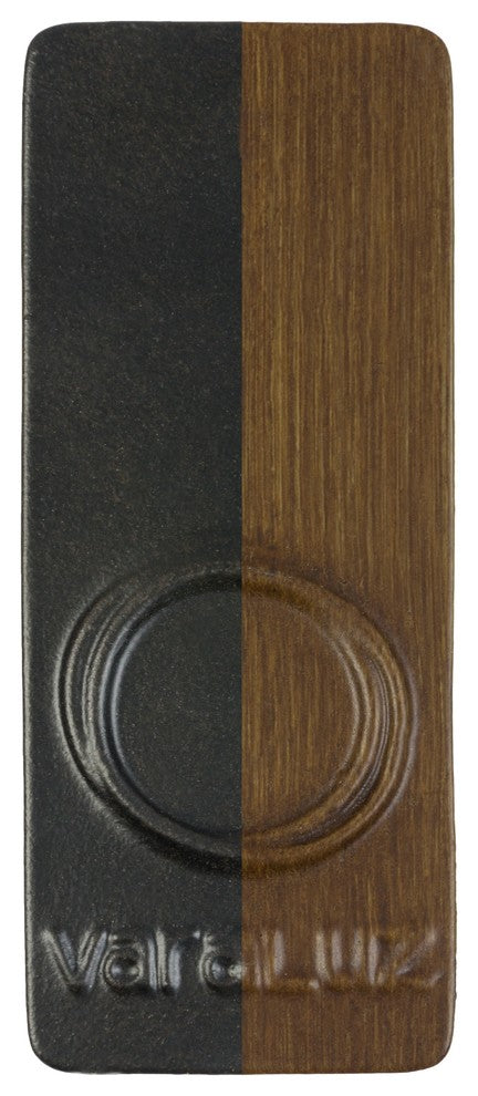 Varaluz-285P08DOBL-Eight Light Pendant Dark Oak/Black