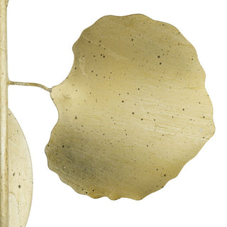 Laurel Collection 4-Light Transitional Wall Sconce, Gilded Silver