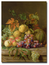 'A Fruit Still Life' Canvas Art by Jacob Bogdany