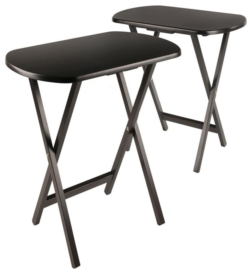 Cade 2-Pc Oversize Snack Table Set, Coffee