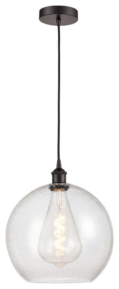Innovations 616-1P-OB-G124-12 1-Light Mini Pendant, Oil Rubbed Bronze