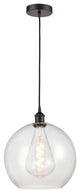 Innovations 616-1P-OB-G124-12 1-Light Mini Pendant, Oil Rubbed Bronze