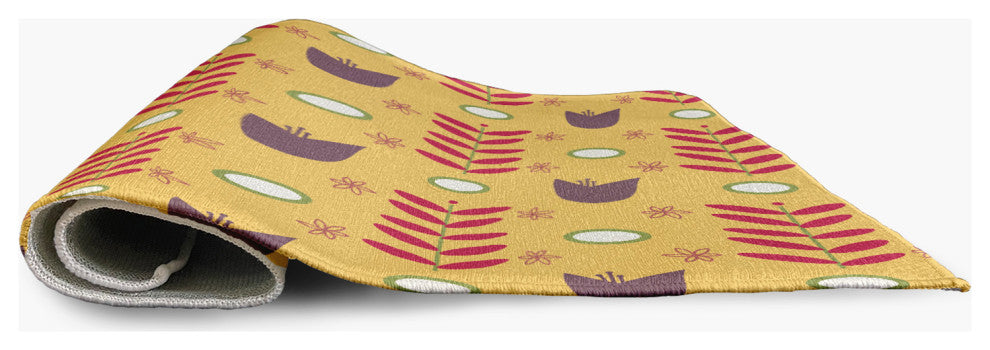 Spring Garden Scandinavian Chenille Area Rug