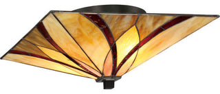 Asheville 2-Light Flush Mount, Valiant Bronze