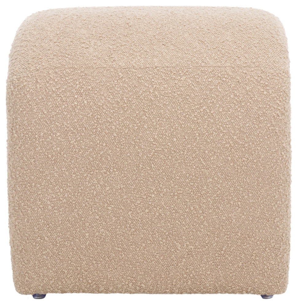 Safavieh Kibo Ottoman, Tan