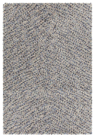 Gems Contemporary Area Rug, Light Gray, 7'9" Round