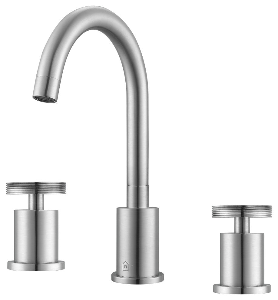 Nova Widespread Bathroom Faucet, Brushed Nickel