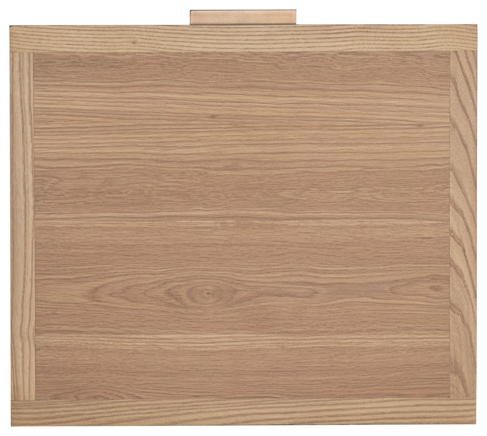 Rattan Filing Cabinet, Brown