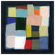 "Chromatic Cube II" Frameless Free Floating Printed Tempered Glass Wall Art