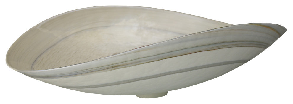 Sorrento Murano Glass Bathroom Sink, Beachcomber