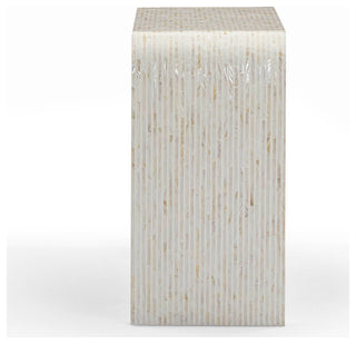 Opus Cream Capiz Shell Console Table