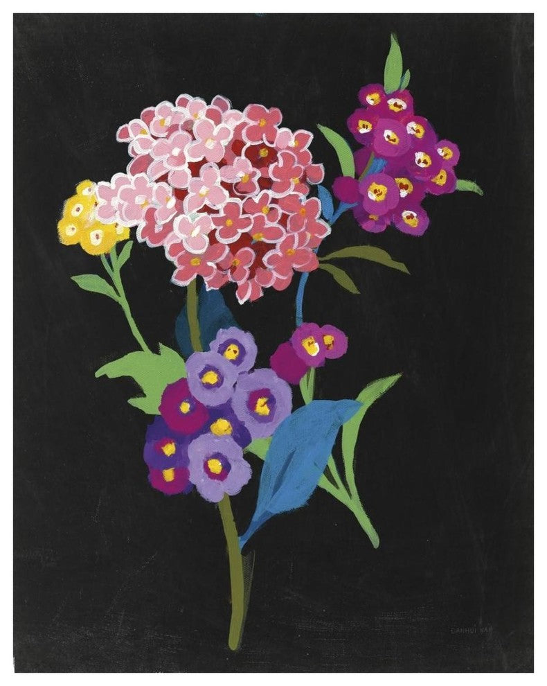 "Alpine Bouquet III" Digital Paper Print by Danhui Nai, 24"x30"
