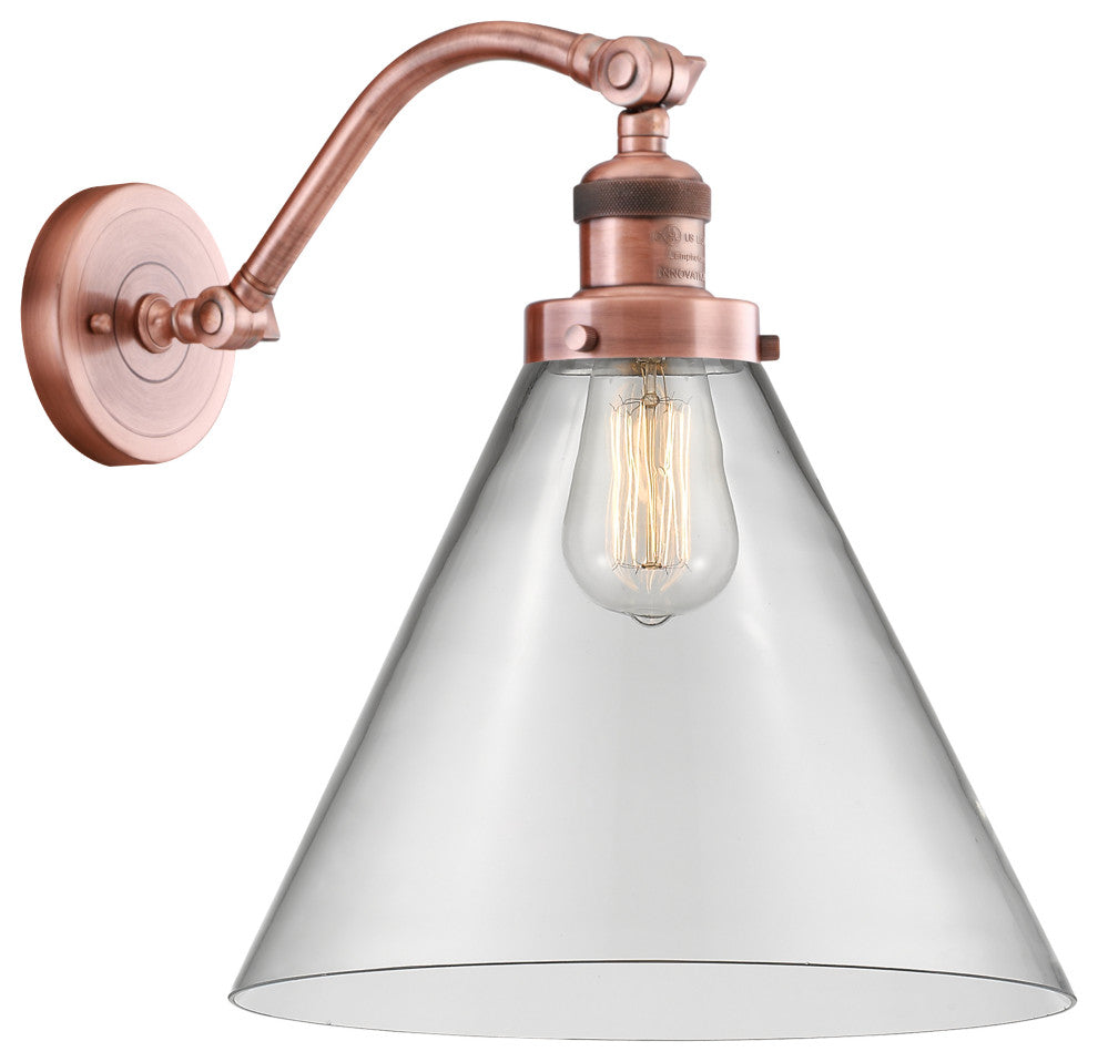 Innovations Lighting 515-1W-AC-G42-L X-Large Cone 1 Light Sconce
