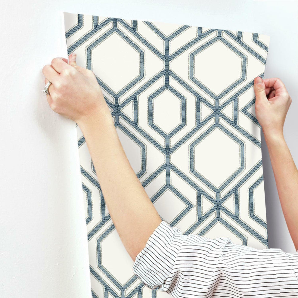 Sawgrass Trellis Wallpaper
