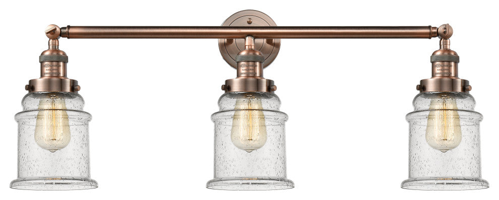 Innovations Lighting 205-Ac-S-G184 3 Light Bathroom Fixture