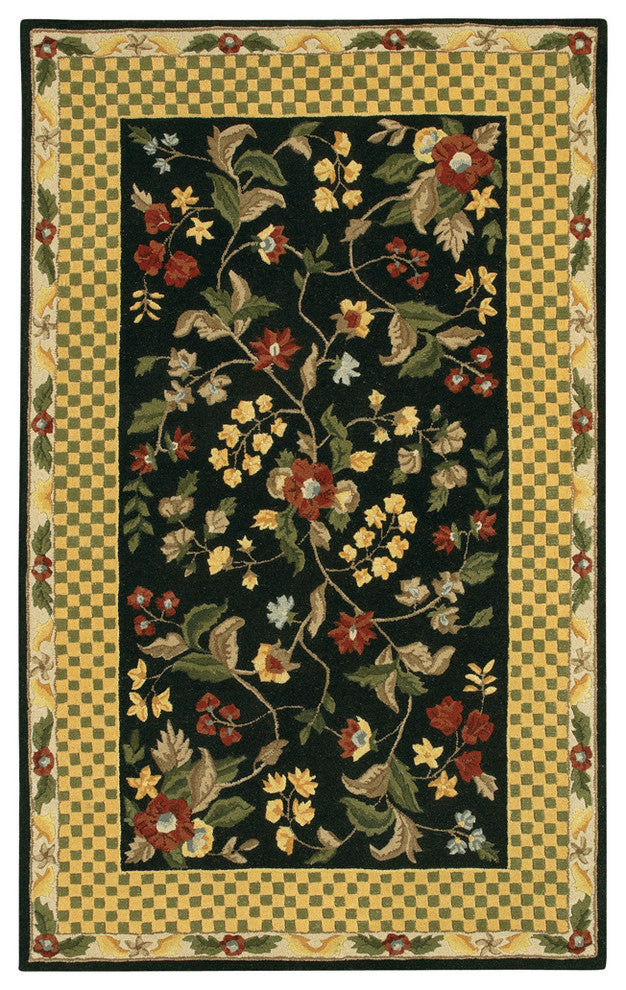 Metro Contemporary Area Rug, 5'x7'6" Rectangle