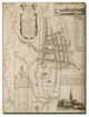 'Map of Salisbury, 1751' Canvas Art by William Nash
