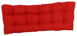 51-inch by 19-inch Tufted Solid Twill Bench Cushion