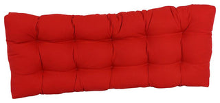 51-inch by 19-inch Tufted Solid Twill Bench Cushion