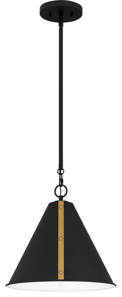 Quoizel QPP5611MBK 1-Light Mini Pendant, Quoizel Piccolo Pendant