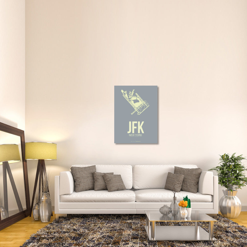 "JFK New York Poster 1" Fine Art Print