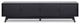 Herringbone TV Stand Low, Black