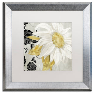 Color Bakery 'Sunroom II' Art, Silver Frame, White Matte, 16"x16"
