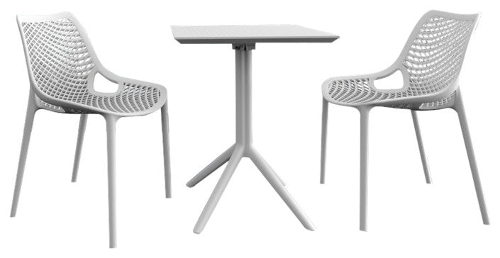 Air Bistro 3-Piece Set White