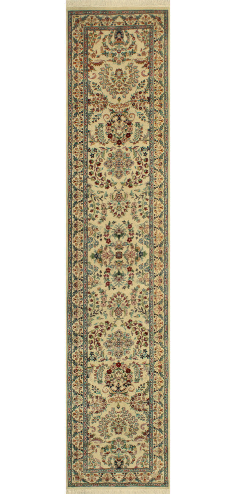 Pak-Persian Elinor Ivory/Rose Runner, 2'6x11'9