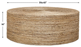 Rora Woven Round Coffee Table