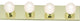 4 Light 24" Vanity Strip