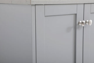 22" Traditional Grey-Light Bathroom Vanity