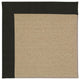 Capel Zoe-Sisal Ebony 1995_314 Machine Tufted Rugs - 4' X 6' Rectangle