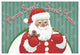 "Retro Christmas V Bright" Digital Paper Print by Janelle Penner, 32"x22"