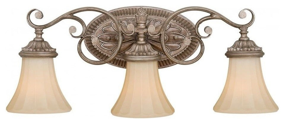 Vaxcel Avenant 3-Light Vanity, French Bronze