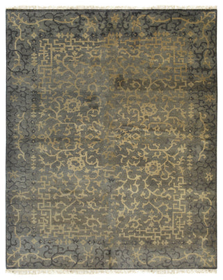 Black Transitional All Over Ningxia Area Rug