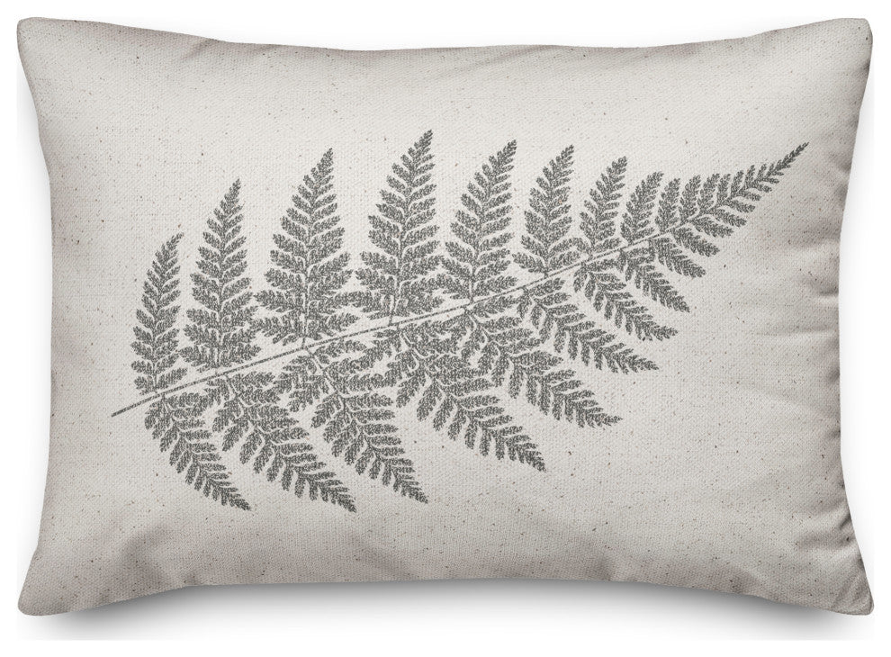 Neutral Fern 14x20 Spun Poly Pillow