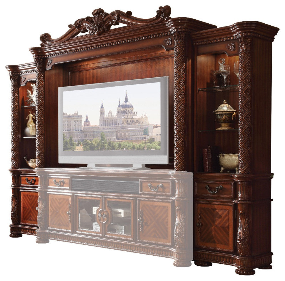 Acme Vendome II Entertainment Center Cherry