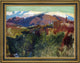 Joaquin Sorolla Y Bastida Sierra Nevada from the Alhambra Grenada Print, 21"x28"