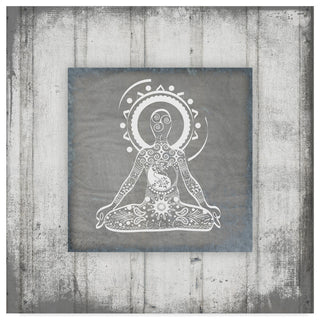 "Gypsy Yoga Framed" by Lightboxjournal, Canvas Art