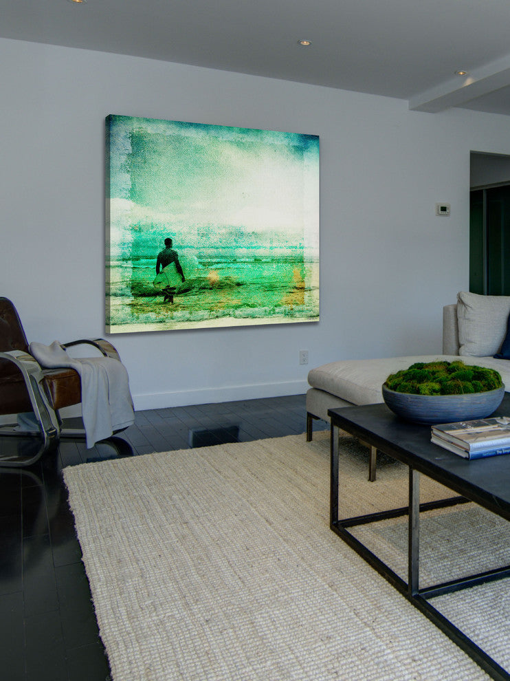 "County Line" Fine Art Canvas Print, 40"x40"