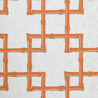 Bamboo Spring Chenille Rug, Blood Orange, 5'x7'