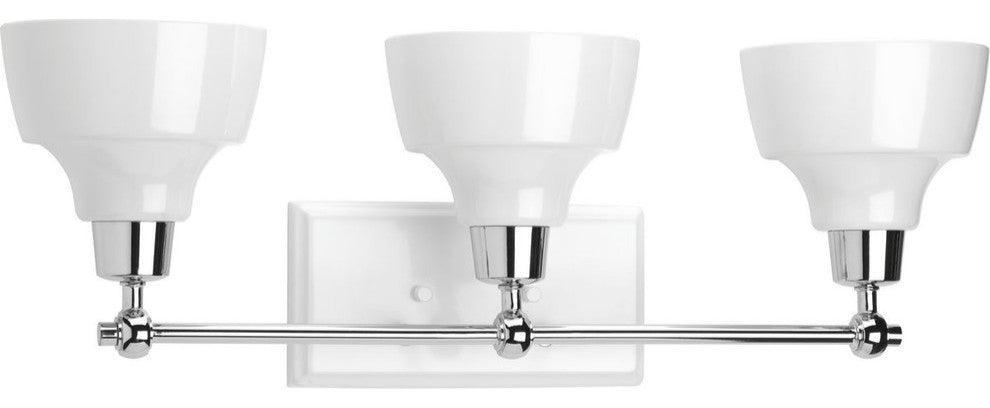 Bramlett Collection 3-Light Bath and Vanity, Polished Chrome