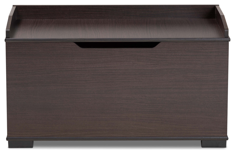 Yvette Modern Cat House, Dark Brown