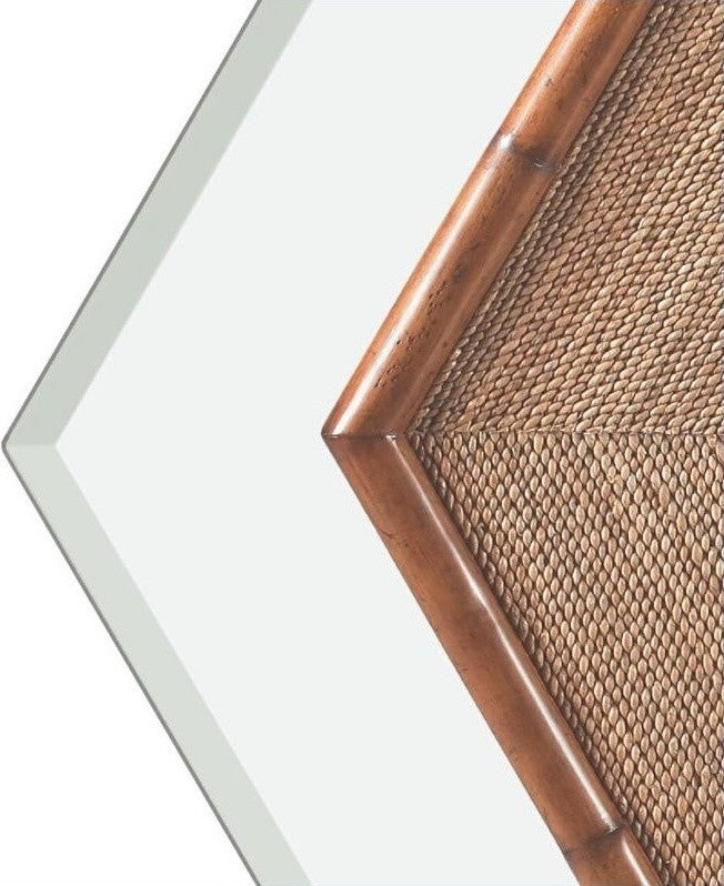 Key Largo Cocktail Table With Glass Top