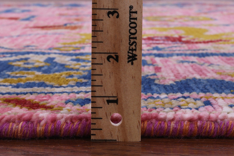 Hand Knotted Turkish Oushak Wool Rug 5' 1" X 8' 1" - Q15879