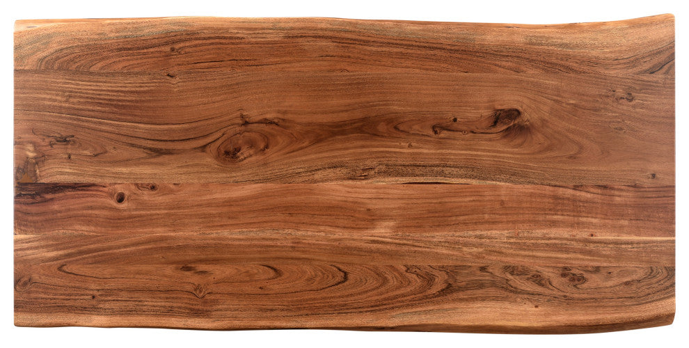 Stafford 2-piece Live Edge Solid Wood Living Room Table Set