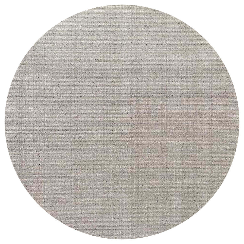 Ahgly Company Indoor Round Mid-Century Modern Area Rugs, 8' Round