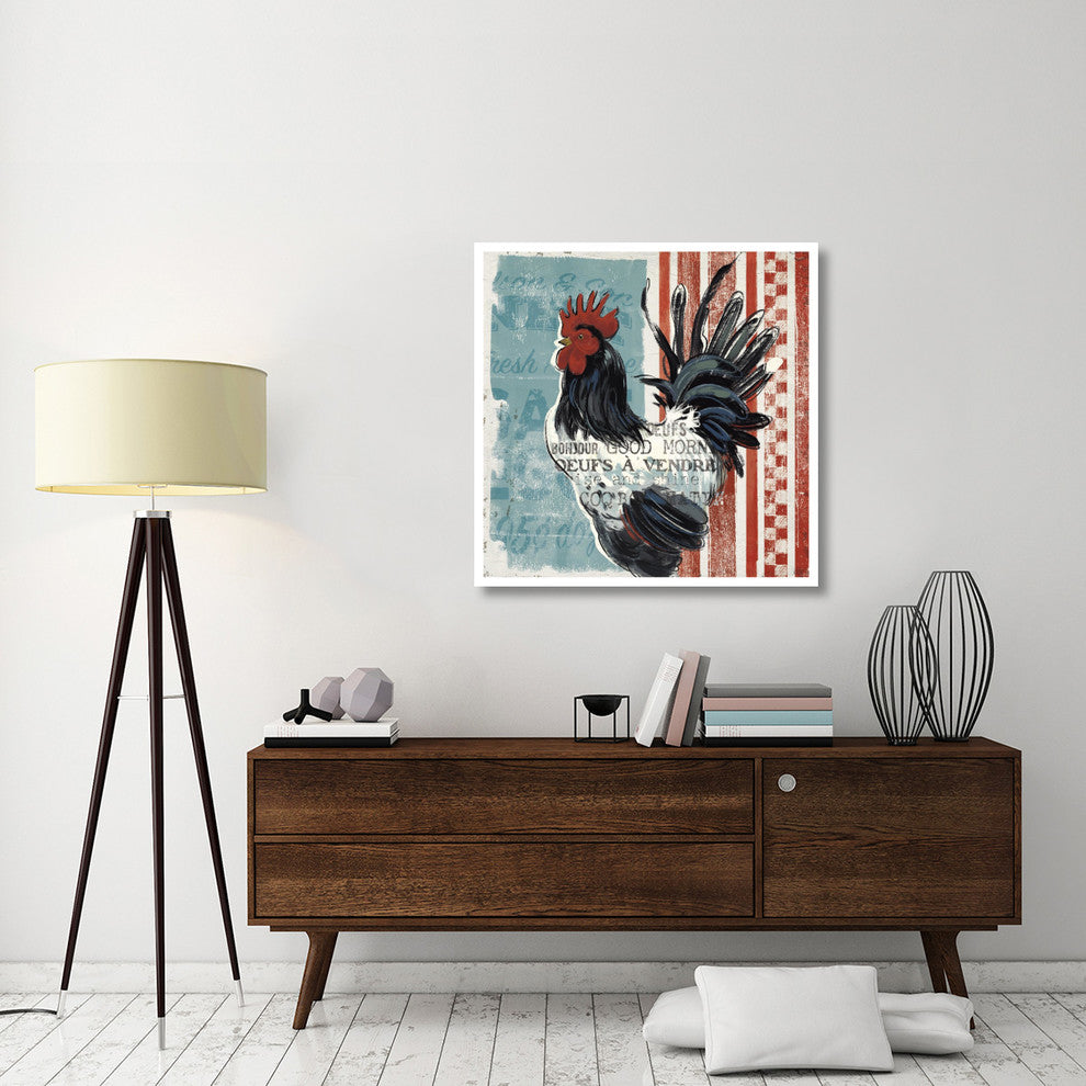 "Morning News II" Digital Paper Print by Janelle Penner, 38"x38"