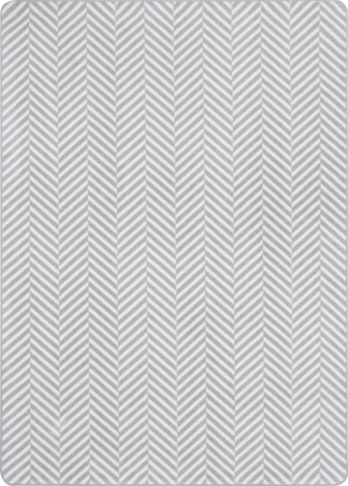 Favorite Retreat 5'4" X 7'8" Area Rug, Color Morning Fog